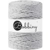 Bobbiny bavlněná šňůra na macramé 3ply XXL light grey