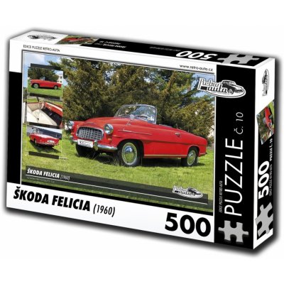 Retro-auta č. 10 Škoda Felicia 1960 500 dielov
