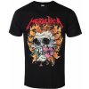 Metal NNM Metallica Flower Skull Čierna
