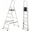 Hliníkový rebrík PRO EN-131, 6-stupňový, 150kg | HIGHER