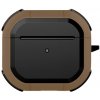 AppleKing odolný obal so zosilnenými rohmi pre AirPods 4 - hnedý - možnosť vrátiť tovar ZADARMO do 30tich dní