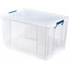 Fellowes úložný box priehľadná 85 l