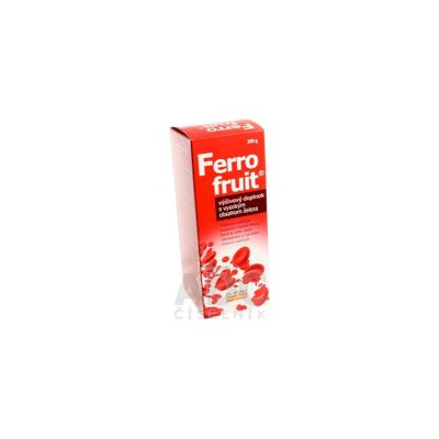 Dr. Müller FERRO FRUIT Sirup s vysokým obsahom železa 1x300 g