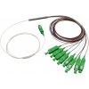 PLC-MMST-1X8-SC-APC PLC splitter 1:8, 1260-1650nm, patchcord 0,9 mm, 2m, G.657A, konektory SC/APC PLC-MMST-1X8-SC-APC
