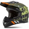 Prilba Cross Cup Sonic Junior, CASSIDA (zelená matná/oranžová) S