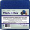 Happy Hoodie - upokojujúca čelenka pre psov a mačky Barva: Modrá, Velikost: XL Ochrana sluchu pre zvieratá