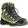 Detská Vysoká obuv SALOMON XA PRO V8 WINTER CSWP J URBAN CHIC L41433500 – Zelená