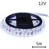 Geti LED pásik 12V 3528 120LED/m IP20 max. 9.6W/m studená biela (cievka 5m)
