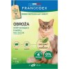 FRANCODEX Obojok odpudzujúci hmyz pre mačky s hmotnosťou nad 2 kg - 4 mesiace, 43 cm