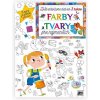 kniha aktivít A4, Farby a tvary pre najmenších