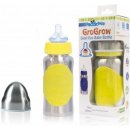 Pacific Baby GroGrow nerezová ekololáhev 300 ml žlutá