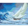 zuty Zuty - Maľovanie Podľa Čísel - Plachetnica Na Rozbúrenom Mori (D. Rusty Rust), 40X50 Cm, Plátno (8596530176923)