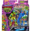 Ninja želvy Figurky Teenage Mutant Ninja Turtles Leo vs. Super Fly 11cm