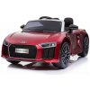 Elektrické autíčko BABY MIX AUDI R8 Spyder MAXI metalíza červené