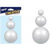 MFP Creative, polystyrénové gule, priemer 2/4/6cm, hladké, biele (3ks)