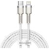 Basesus CATLJK-B02 USB-C na Lightning PD 20 W, 2m, bílý