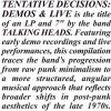 Talking Heads - Tentative Decisions: Demos & Live (3 CD)