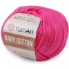 Pletacia priadza Baby Cotton 50 g - 1 ks 17 (422) pink