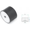 Silentblok 50/30 M10 TYP 5 RUBENA silentblok, šírka=50mm, výška=30mm, závit=M10, TYP 5