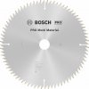 BOSCH Kotúč PRO Multi Material pre okružné píly, 254 x 30 x 3,2 mm; 80 2608640450