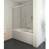ROTH LLV2 160cm vaňová zástena celorámová, rám brillant, sklo číre, 572-1600000-00-02