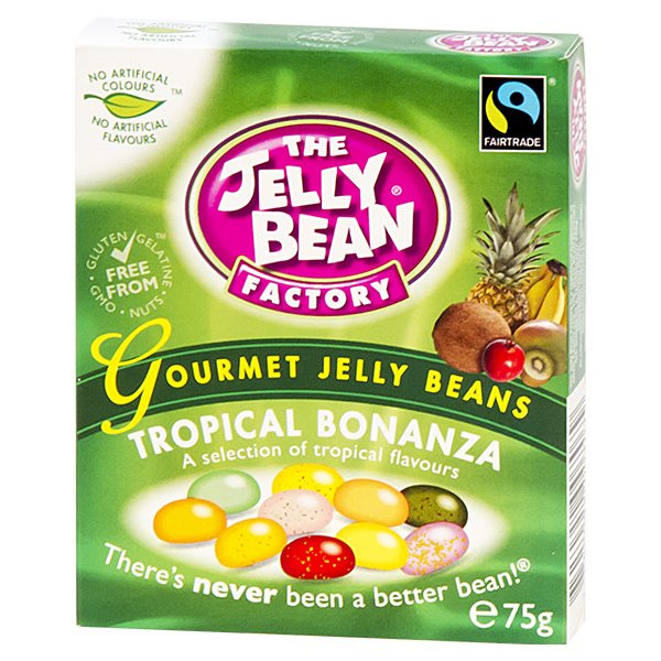 Jelly Bean Tropical Bonanza želé fazolky tropická směs krabička 75 g od  1,47 € - Heureka.sk