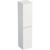 Vysoká skrinka do kúpeľne Jungborn TRENTA biela matná 35 x 161,8 x 35 cm