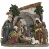 Vianočný Betlehem Home ESPRIT Viacfarebná Živica 21 x 6 x 19 cm