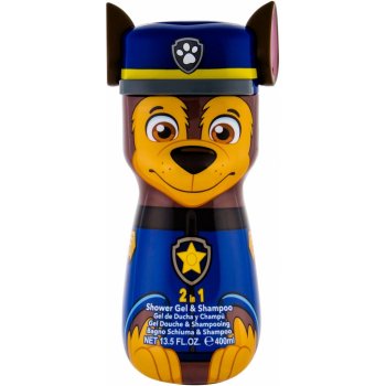 EP Line Paw Patrol Chase sprchový gél a šampón 2 v 1 pre deti 400 ml