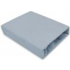 Baby Nellys Mušelínové prestieradlo do postieľky 60 x 120 cm Nature double Baby Nellys Jeans