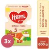 3x HAMI 5 Mlieko detské 600 g