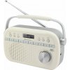 Soundmaster DAB280BE rádio/ DAB+/ UKW/ RDS/ Budík/ Hodiny/ Bílé