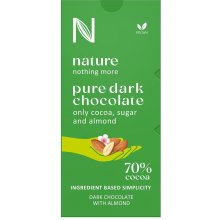 RED Nature Dark chocolate with almond 80 g