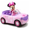 Autíčko na diaľkové ovládanie RC Minnie Roadster Jada ružové dĺžka 19 cm