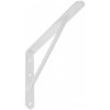 Domax WSWP 250/20 Konzola spevnená 250x150x20x3mm biela