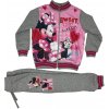 Disney Dievčenská ružová tepláková súprava Minnie Mouse růžová