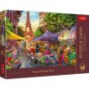 Puzzle 1000el. Premium Plus.Tea Time: Targ kwiatowy, Paryż