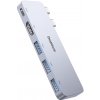Dokovacia stanica / rozbočovač BASEUS pre Apple MacBook - 2x USB-C na 3x USB-A + USB-C + HDMI