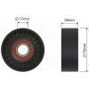 Napínací kladka EVASION, XANTIA, XM, XSARA, ZX FIAT ULYSSE LANCIA ZETA PEUGEOT 306, 406, 605, 806 2.0 07.91-03.05 575134 NTY