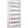 Biedrax Regál 50 x 120 x 270 cm biely 7 políc