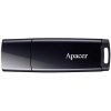 Apacer USB flash disk, USB 2.0, 32GB, AH336, černý, AP32GAH336B-1, USB A, s krytkou