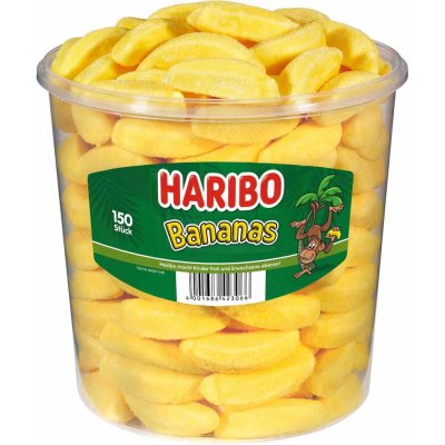 Haribo Bananas želé penové cukríky banány 1050 g