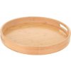 Excellent Houseware Drevený servírovací podnos Angus, (fi) 40 cm