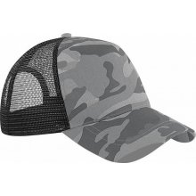 Beechfield Maskáčová Trucker Svetlo sivá maskáčová