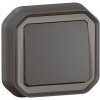 Legrand Plexo IP55 Striedavý prepínač č.6, komplet, zapustená montáž Antracit - LE 069881L