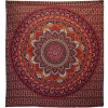 AWG veľká tapiséria na stenu Mandala oranžová 230x200cm