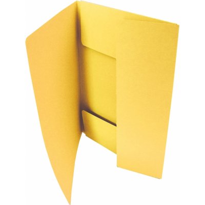 Hit Office A4 papierové dosky s chlopňami žlté 50 ks