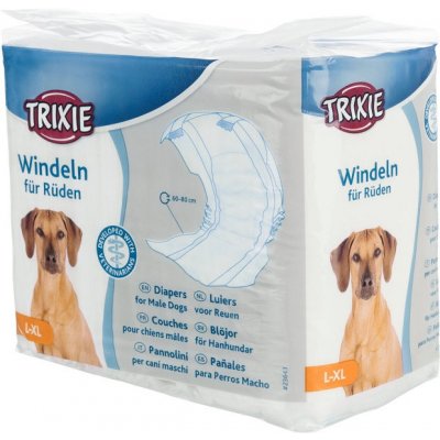 Trixie Papierové plienky pre dospelých psov L-XL 60-80cm 12 ks od 8,21 € -  Heureka.sk