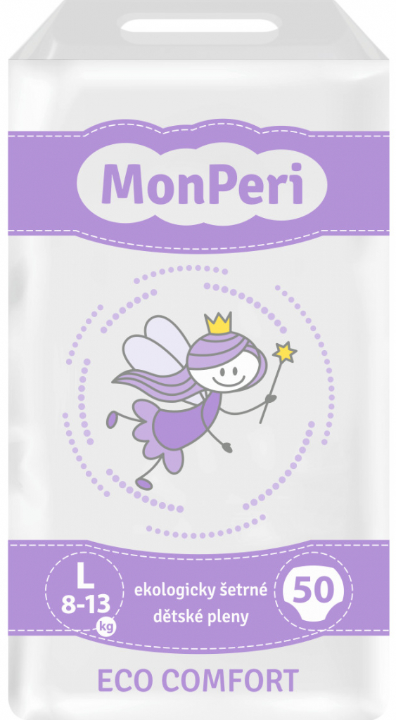 MonPeri Eco Comfort L 8-13 kg 50 ks