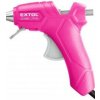 Extol Lady Pištol lepiaca tavná 70W + tavné tyčinky 7.2mm ružová 422003